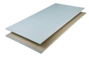 12.5mm Knauf Moisture resistant Plasterboard 1200x2400mm Tapered Edge - plasterboard for bathrooms