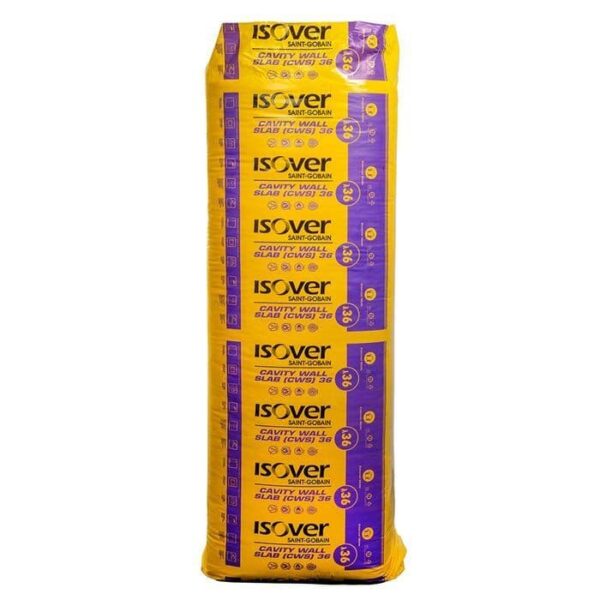 150mm Isover CWS 36 150x455x1200mm - (20 pack Pallet)